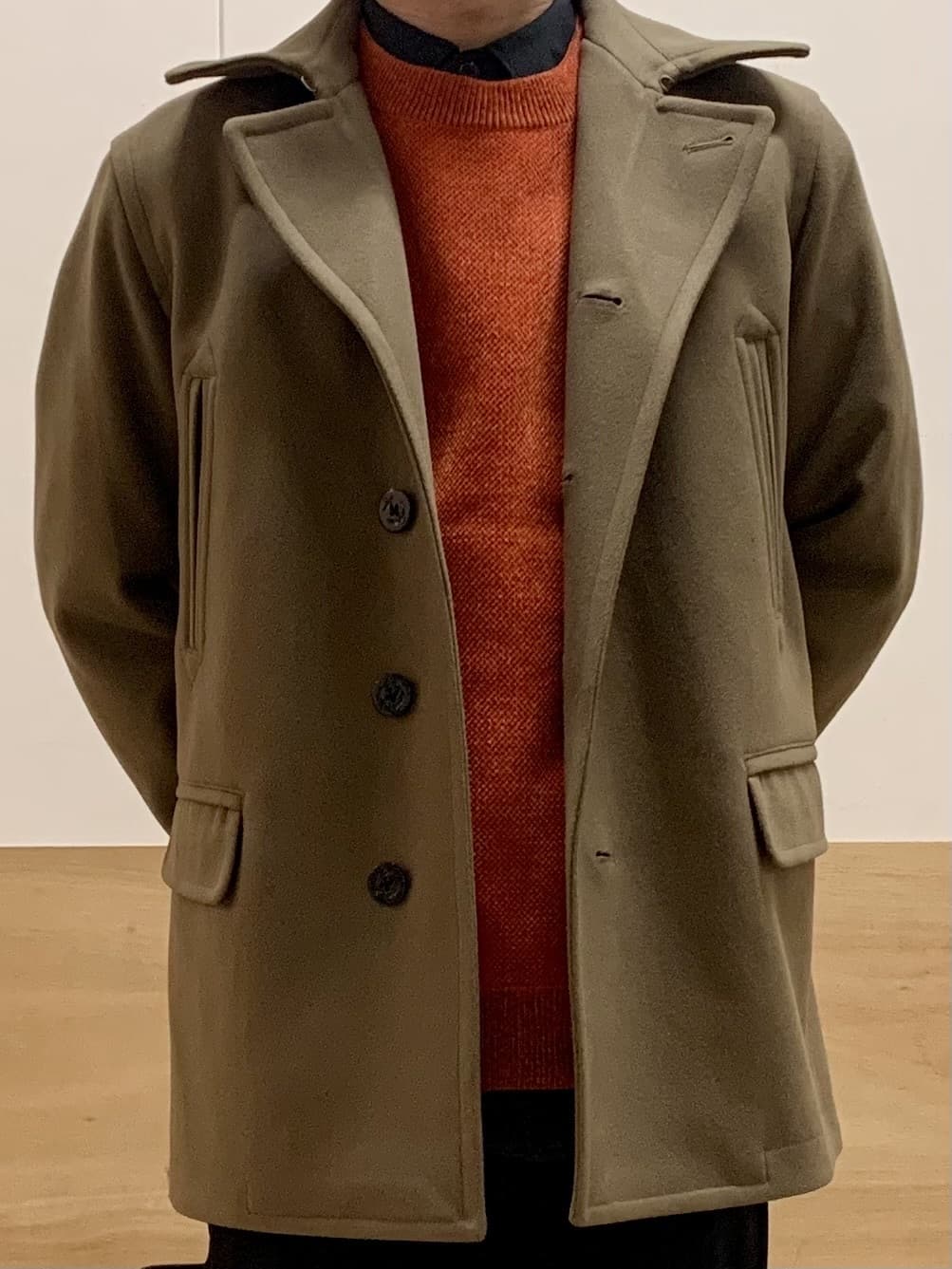 MATUさんの「THE SHOP TK｜ウーリックシングルPジャケット」を使ったコーディネート