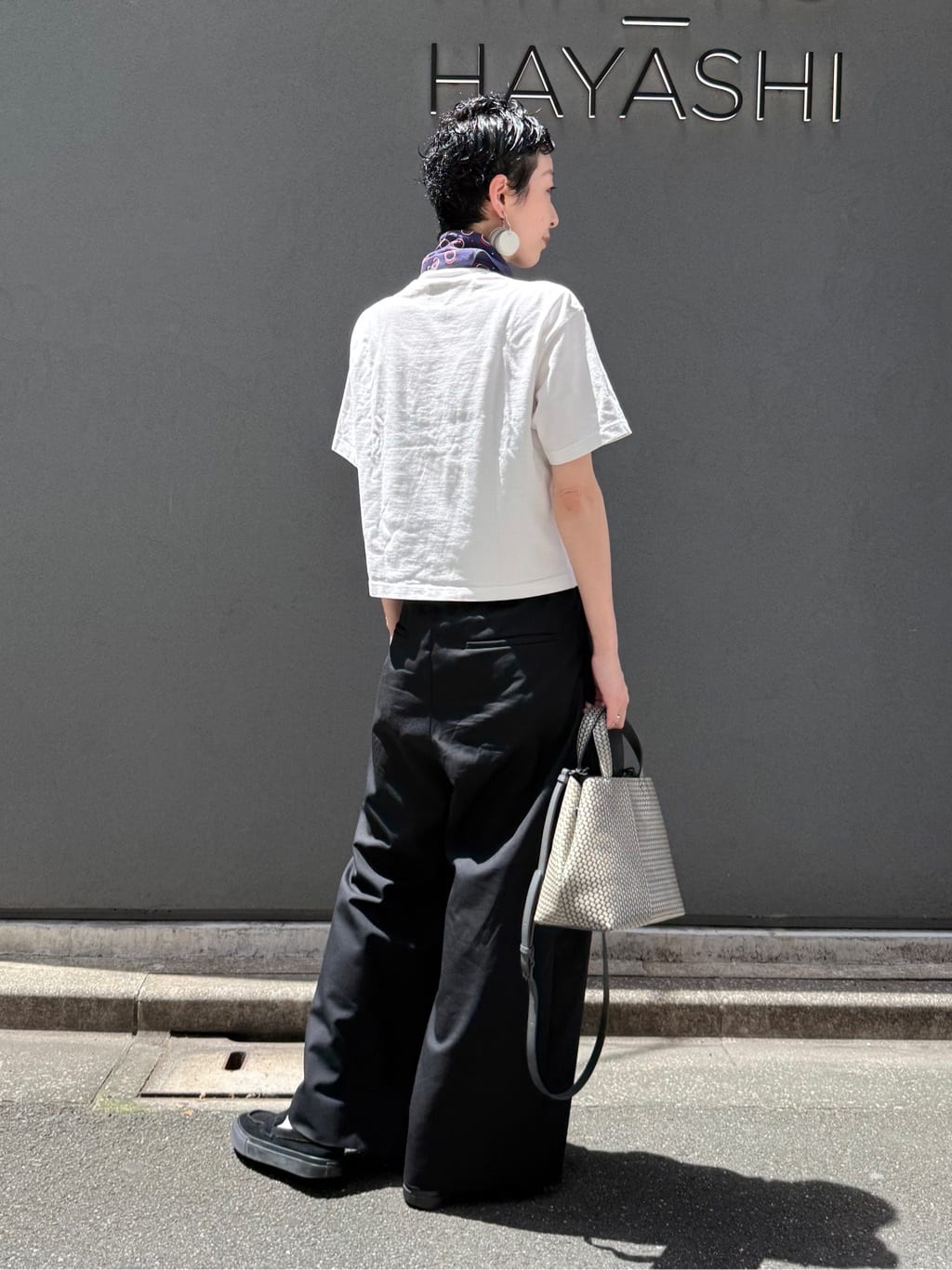 Kさんの「HIROKO HAYASHI｜OTTICA（オッティカ）2wayショルダーバッグ」を使ったコーディネート