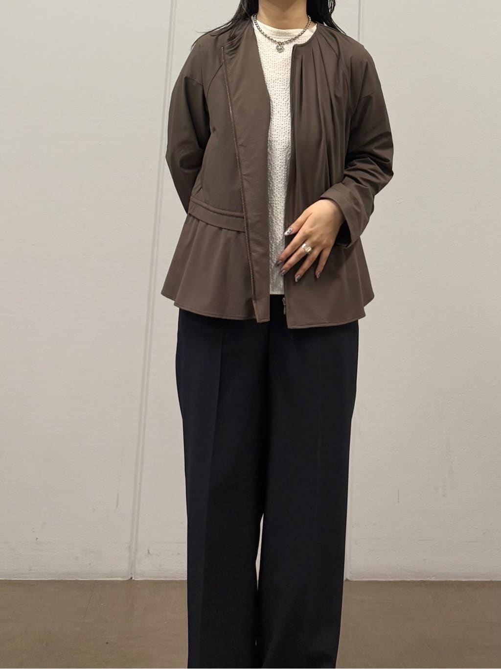 mizukiさんの「INDIVI｜【UVケア／吸汗速乾】スリーブデザインブラウス」を使ったコーディネート