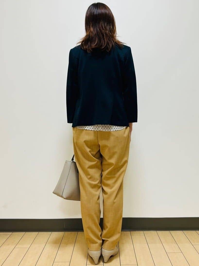 miiiさんの「Reflect｜【マシンウォッシュ可／セットアップ可】コツキ柄プリントブラウス」を使ったコーディネート