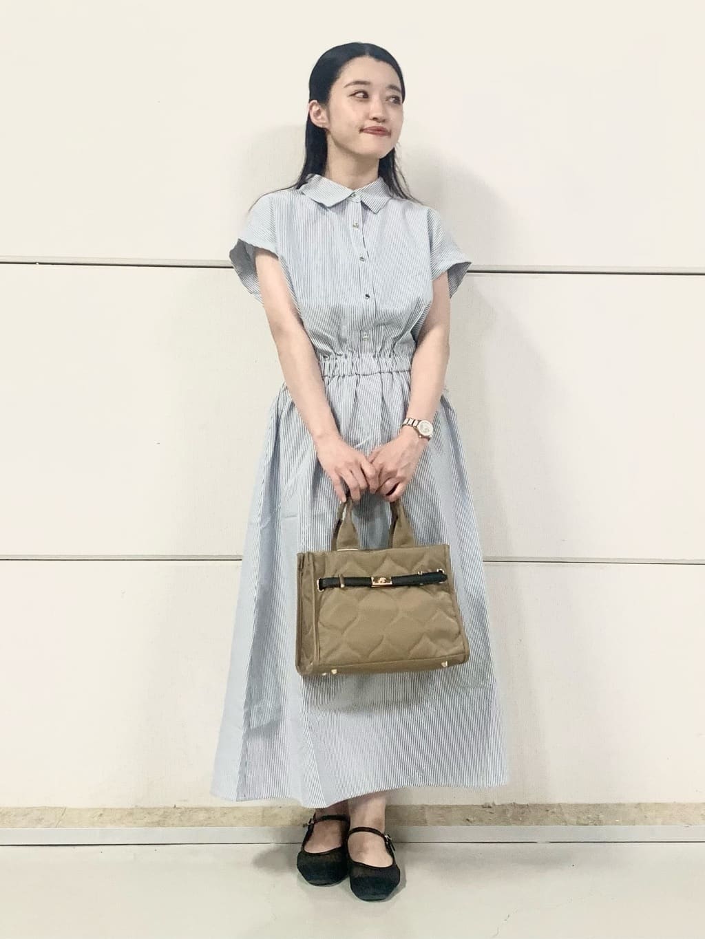 sahoさんの「THE SHOP TK｜サッカーワンピース【洗濯機OK/UVカット】」を使ったコーディネート