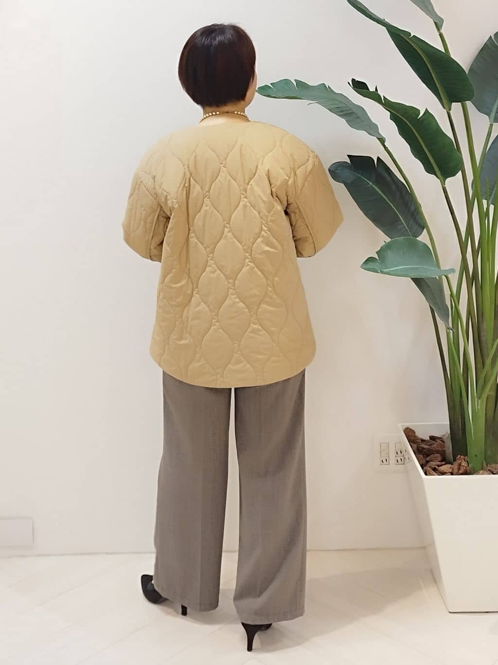 s u g iさんの「UNTITLED｜【洗える/ゆったりシルエット】ビスチェドッキング　プルオーバー」を使ったコーディネート