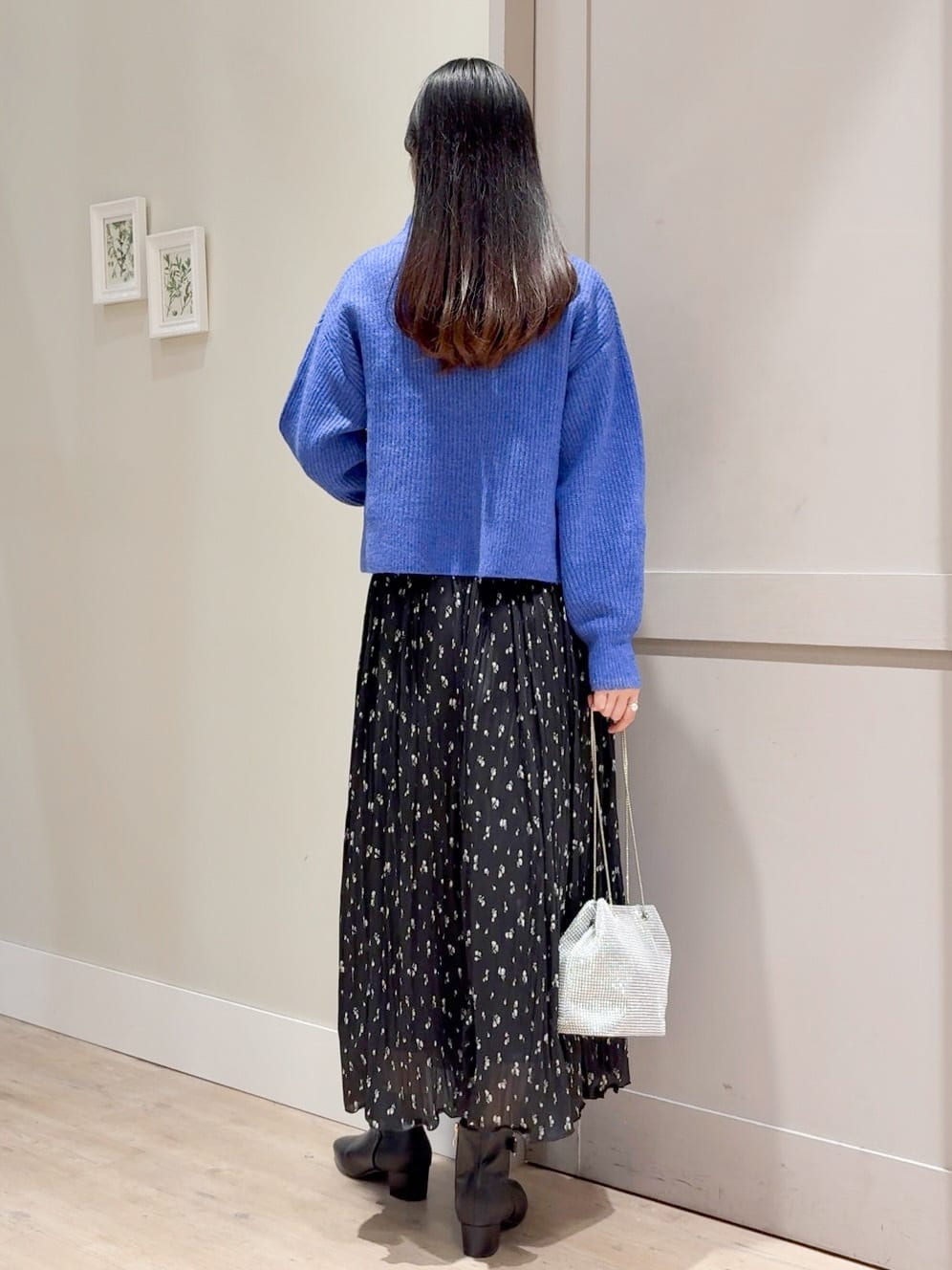 Mayuさんの「grove｜【洗える】ふんわりウール混ボトルネックニット」を使ったコーディネート