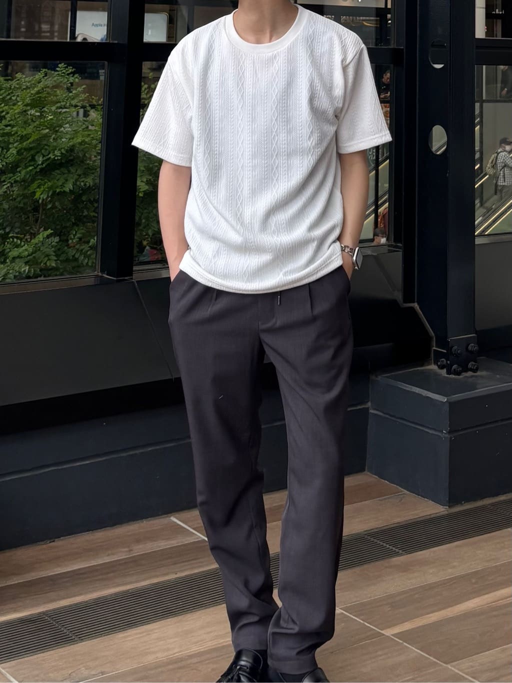 うらしーさんの「THE SHOP TK｜ライトフクレジャカード 半袖Tシャツ 洗濯機OK」を使ったコーディネート