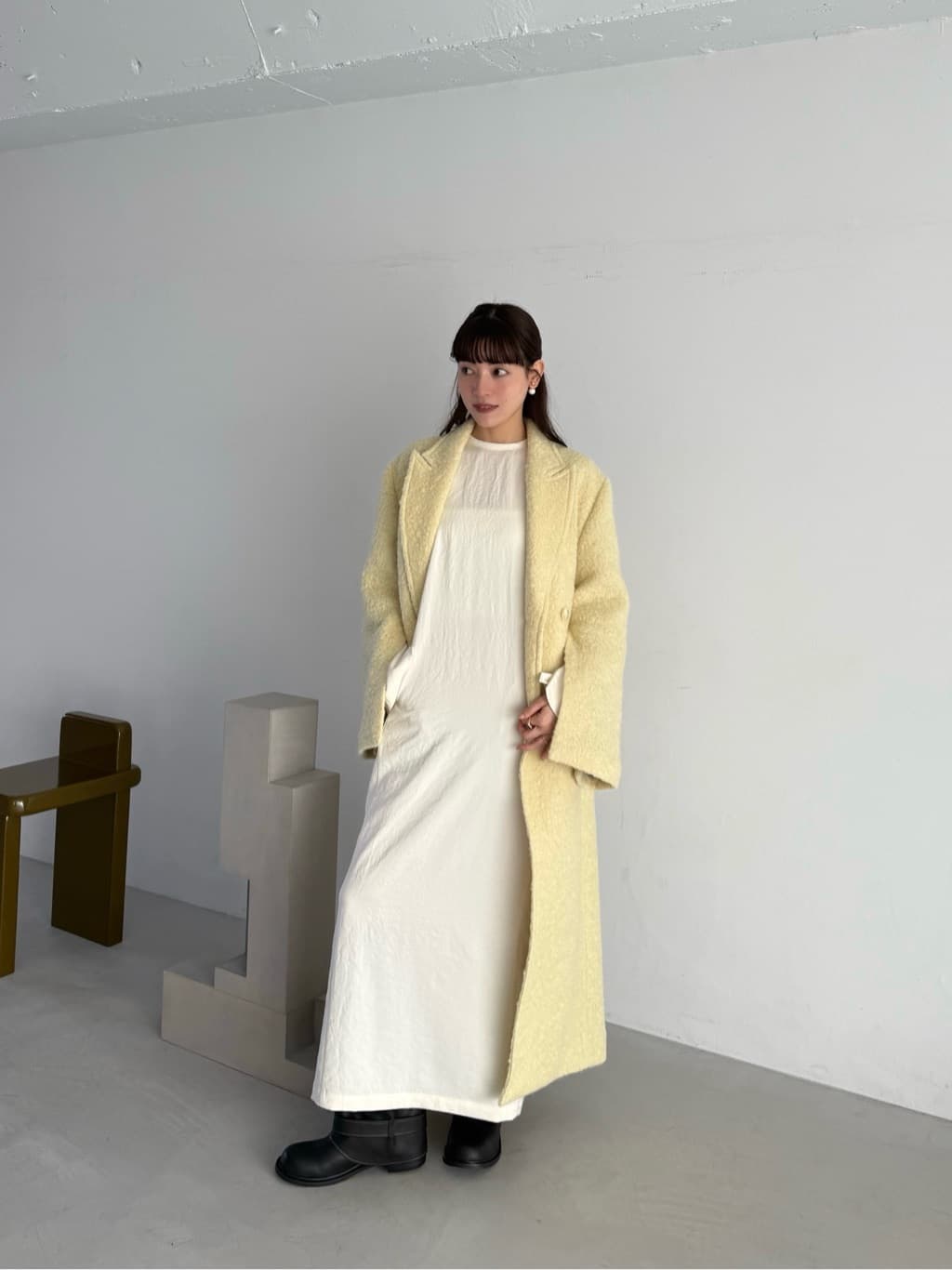 miyu maesakaさんの「CODE A｜M long coat」を使ったコーディネート