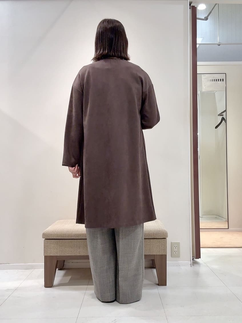 YUIさんの「UNTITLED｜【アンサンブル可/六分袖/洗える】ウールシルクニット」を使ったコーディネート