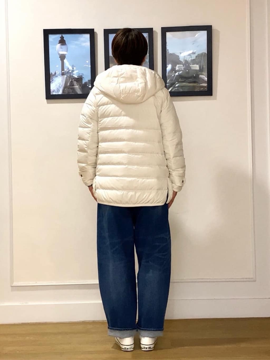 Hiroさんの「Dessin｜【撥水・2WAY】ミュラーダウンコートミドル丈」を使ったコーディネート