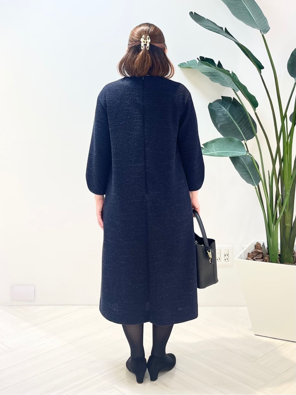 Tomoさんの「UNTITLED｜【軽量／ウール混】ライトフォルム ロングコート」を使ったコーディネート