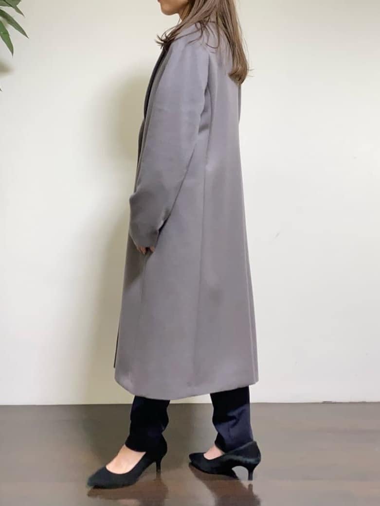 tomoさんの「UNTITLED｜【スタイリッシュ／オンオフ兼用】ウールチェスターコート」を使ったコーディネート