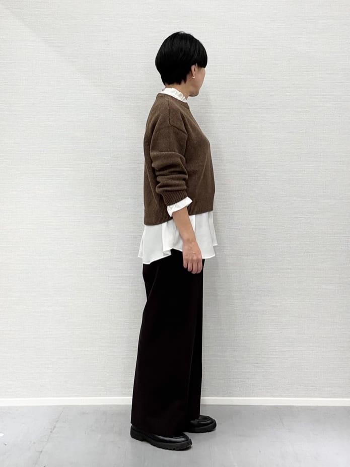 Yukoさんの「UNTITLED｜ジオメプリントボウタイブラウス」を使ったコーディネート
