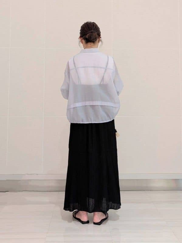 Rieさんの「UNTITLED｜【ステンレス】レイヤードチェーンネックレス」を使ったコーディネート