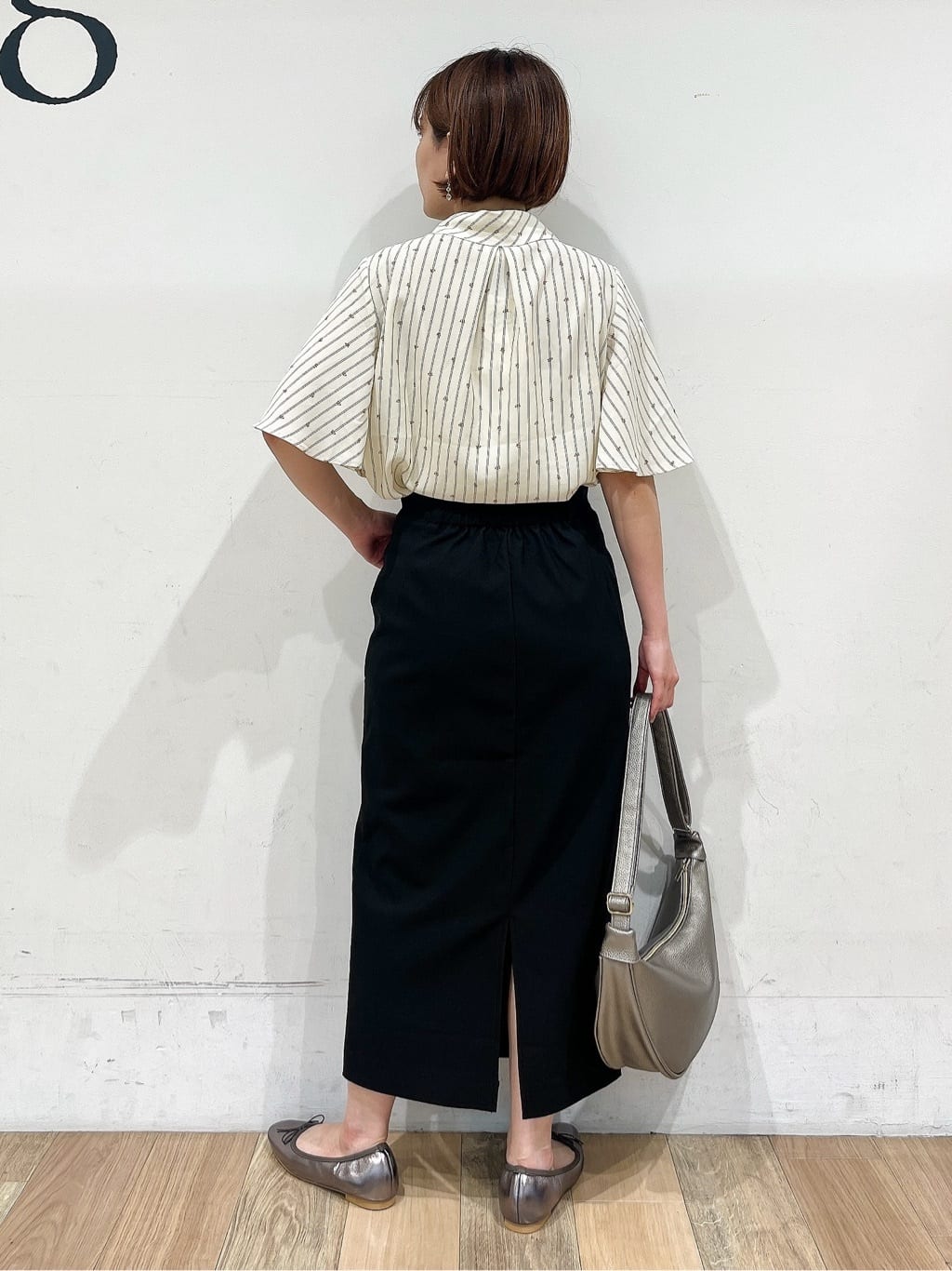 山さんさんの「grove｜最終お値下げ！！【人間工学】つつまれフィットバレエシューズ （抗菌防臭加工裏地使用）」を使ったコーディネート