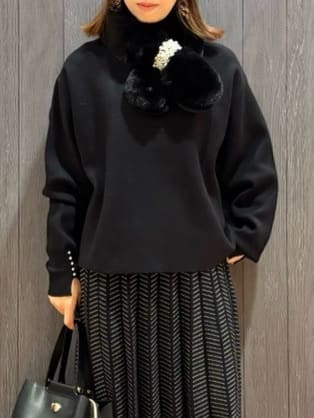 meiさんの「SHOO･LA･RUE｜ストレッチブーツ」を使ったコーディネート
