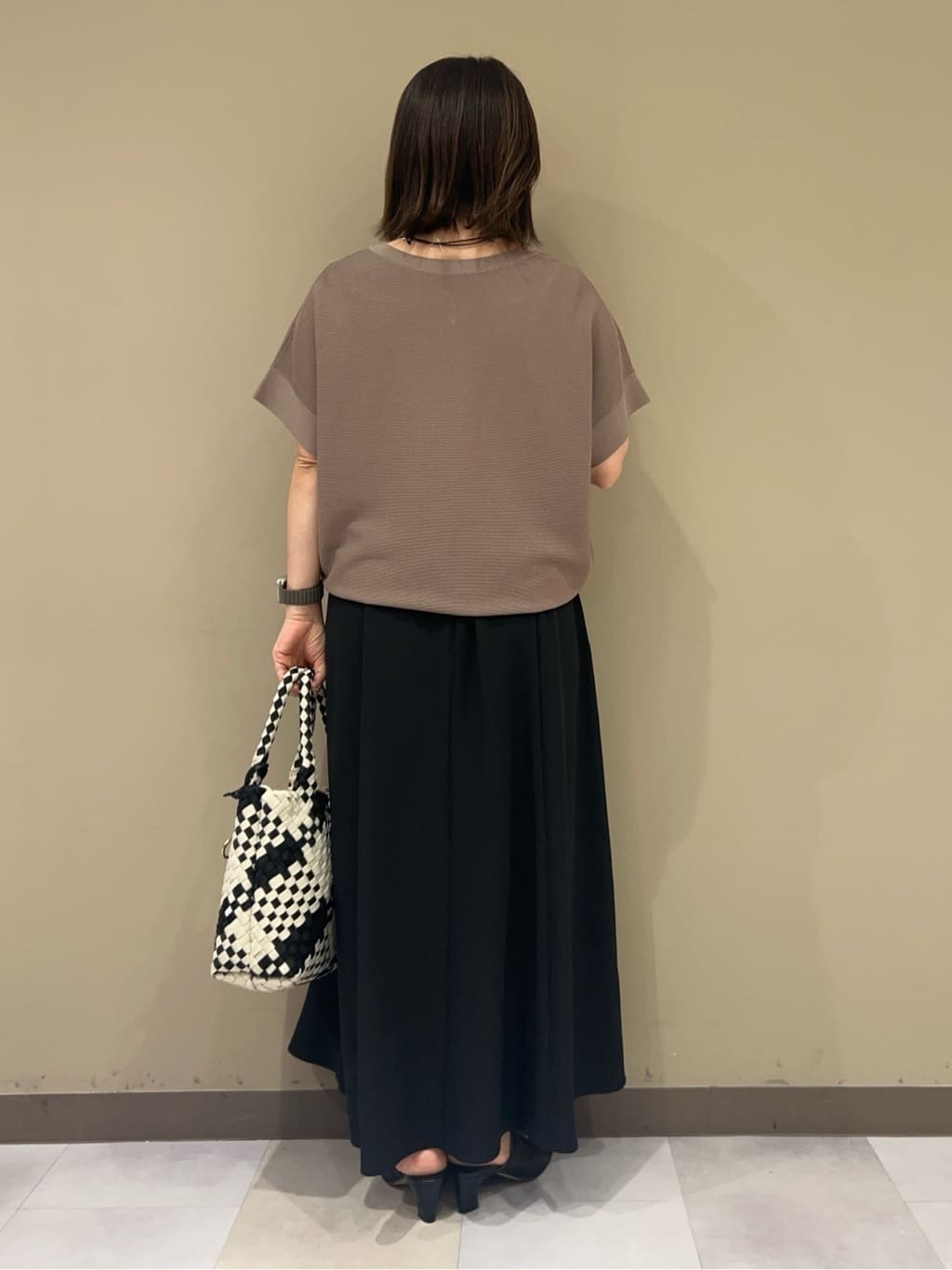 fukuさんの「UNTITLED｜◆【セットアップ可/接触冷感/イージーケア】リラクミスト フレアスカート」を使ったコーディネート