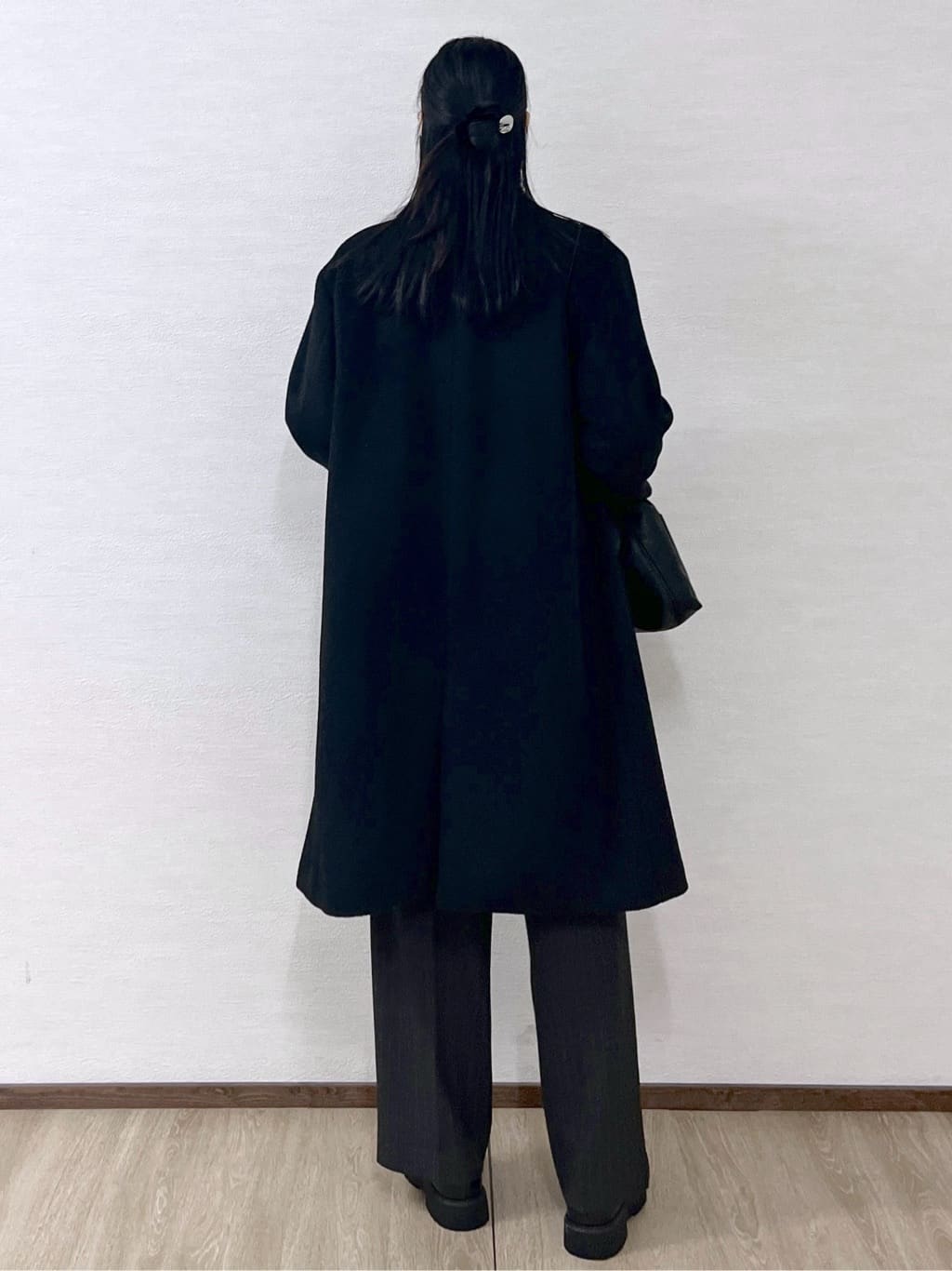 sachikoさんの「OPAQUE.CLIP｜カシミヤブレンドウールチェスターコート」を使ったコーディネート