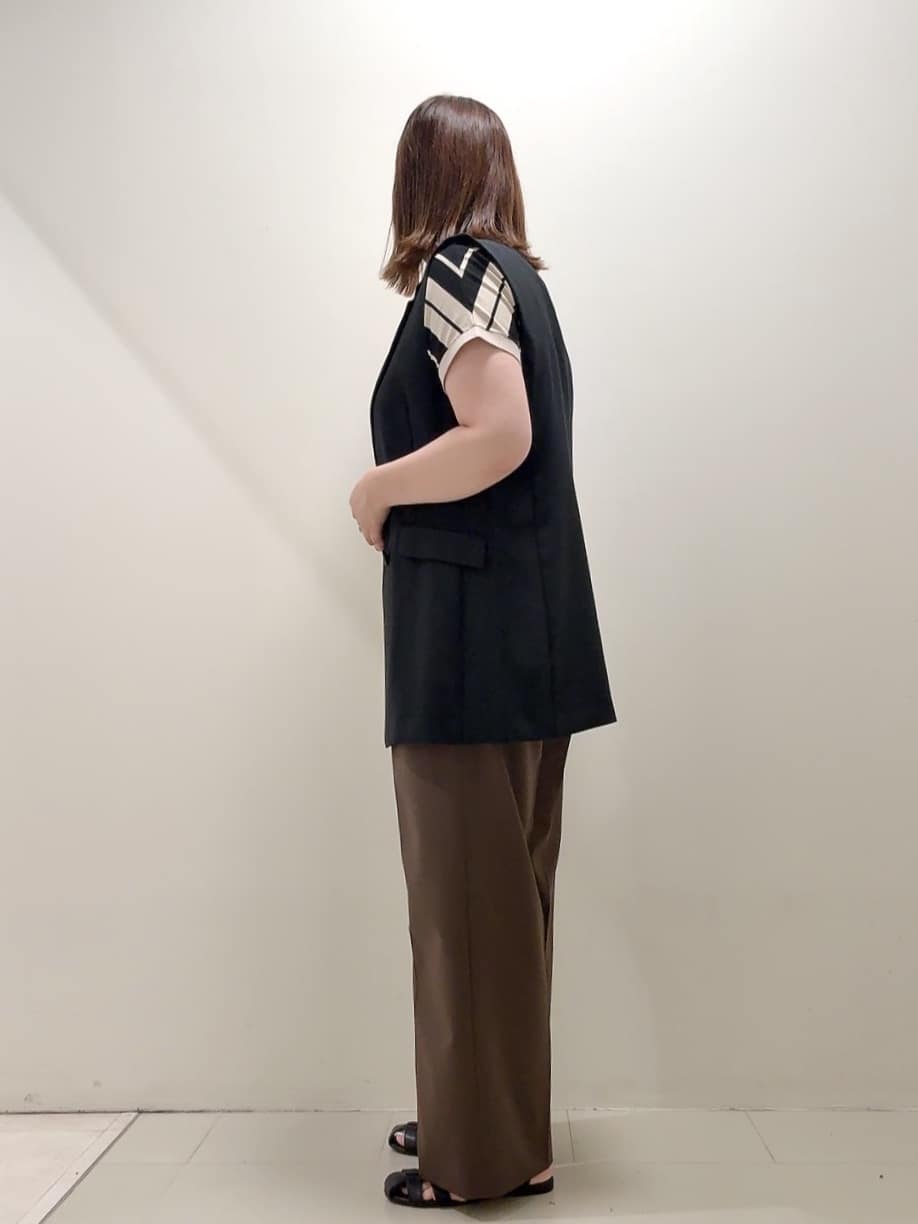 YUIさんの「UNTITLED｜【セットアップ可/洗える】スラブテーラードカラージレ」を使ったコーディネート