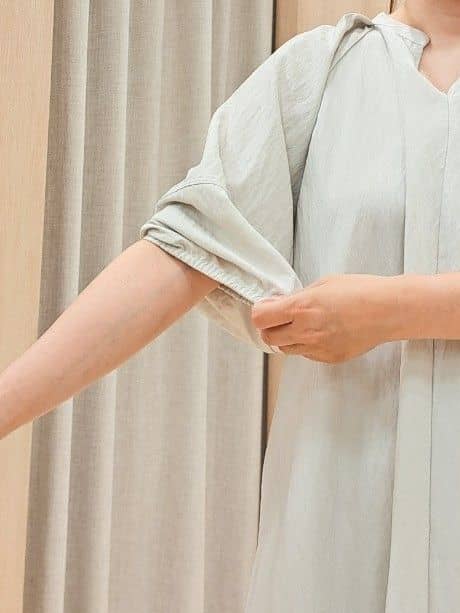 ふるさんの「grove｜遮熱遮光クラシックフリル長傘」を使ったコーディネート