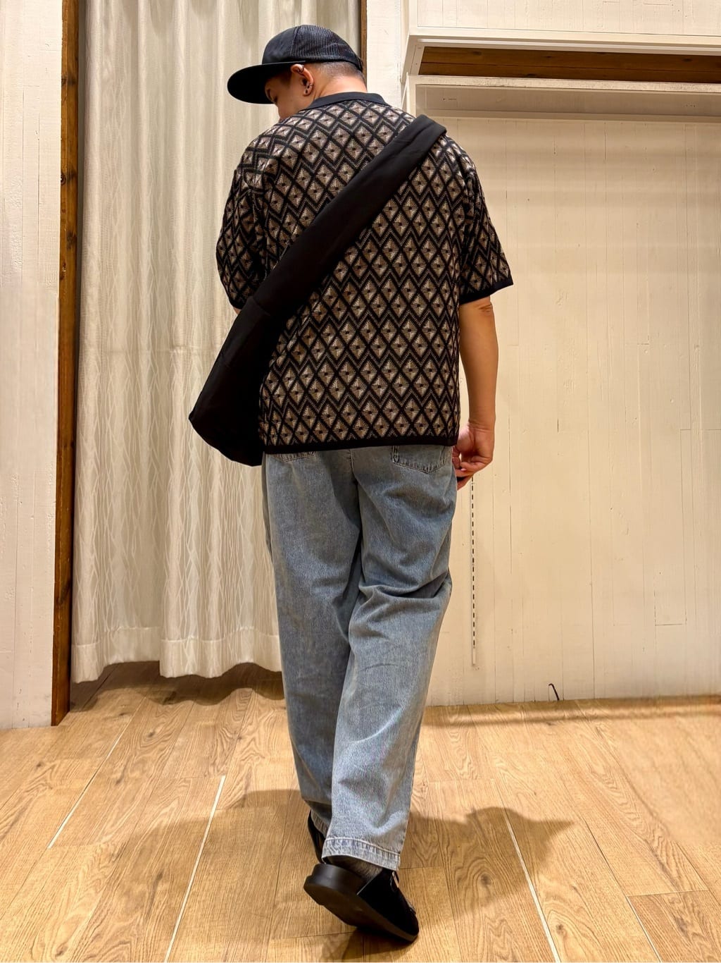 Pーyamaさんの「THE SHOP TK｜ジオメニットポロシャツ　【洗濯機OK】」を使ったコーディネート