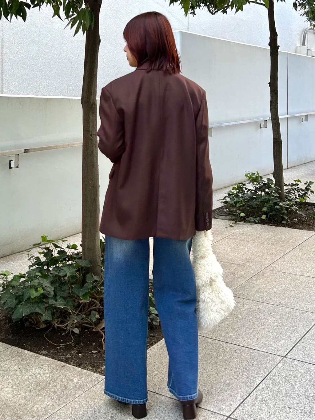 RINAさんの「OPAQUE.CLIP｜クルーニットカーディガン／エクストラファインメリノウール【THEシリーズ／洗濯機OK】」を使ったコーディネート