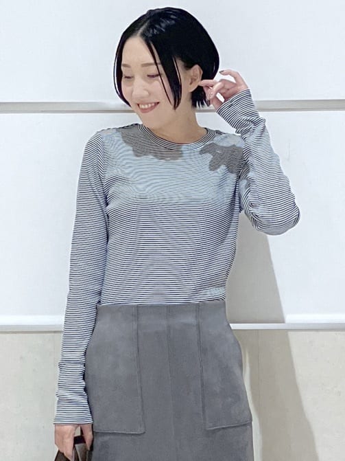 eriko さんの「Dessin｜ダンボールジップブルゾン」を使ったコーディネート