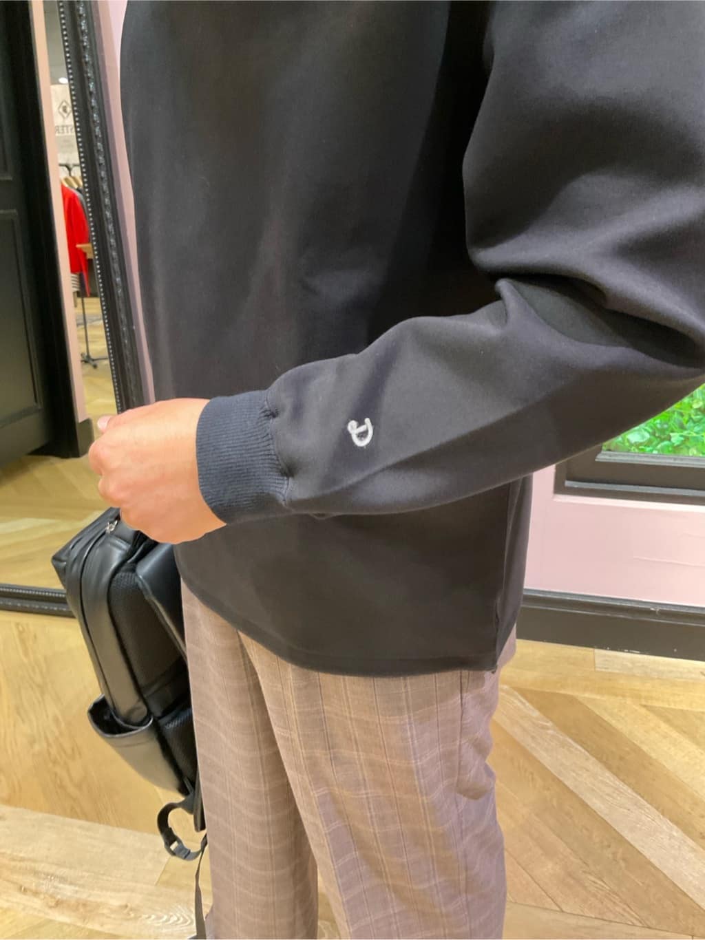 Nagaseさんの「DRESSTERIOR｜【撥水加工/荷重軽減】サスペンション リサイクルレザーバックパック」を使ったコーディネート