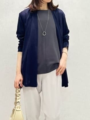 Miwaさんの「UNTITLED｜◆【接触冷感/UV機能/遮熱】ジャージカーディガン」を使ったコーディネート