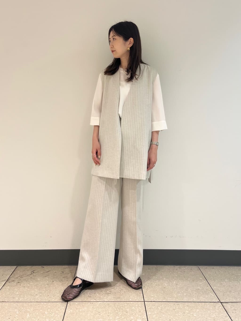 shokoさんの「INDIVI｜ラウンドショートネックレス」を使ったコーディネート