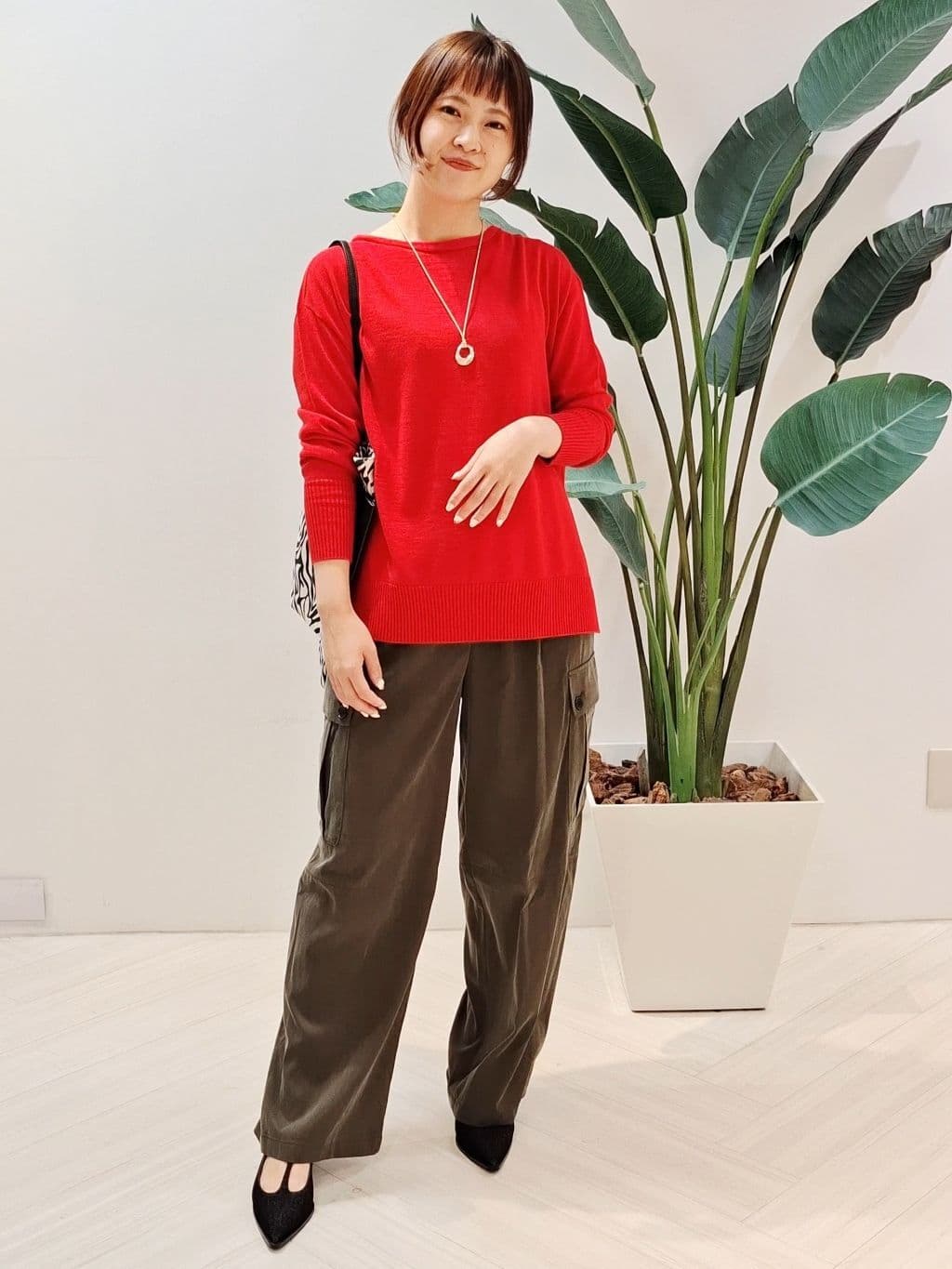 YuKaRiさんの「UNTITLED｜【8色展開/体型カバー】魅せるタイムレスニット」を使ったコーディネート