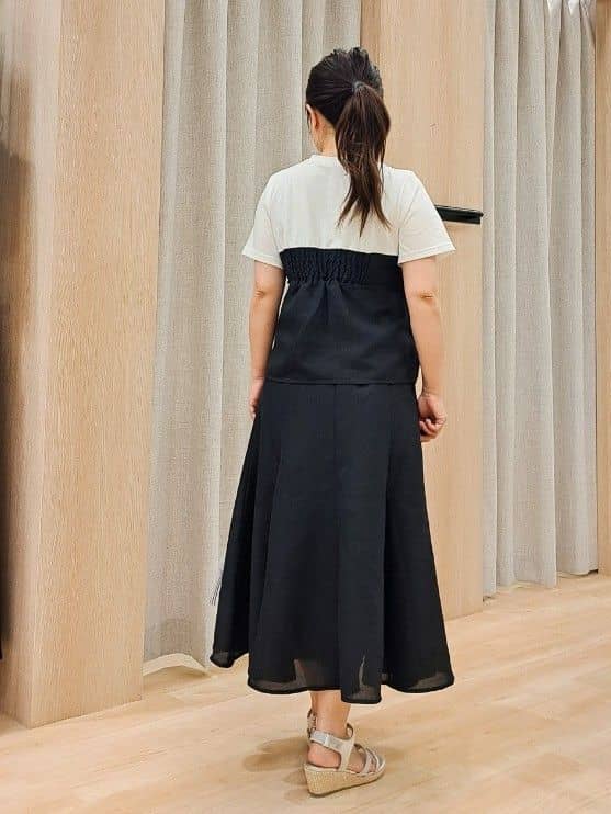 ふるさんの「grove｜サマーハイパーストレッチワイドパンツ」を使ったコーディネート