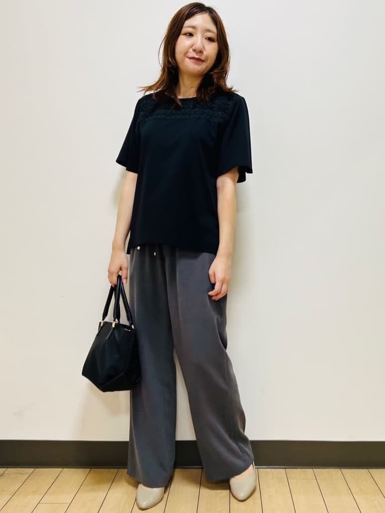 miiiさんの「Reflect｜【洗える】ドビーストライプブラウス」を使ったコーディネート