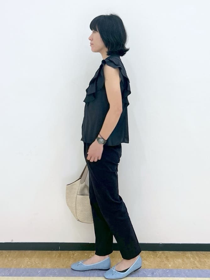 su.さんの「index｜【定番/6color】名品フラットバレエシューズ」を使ったコーディネート