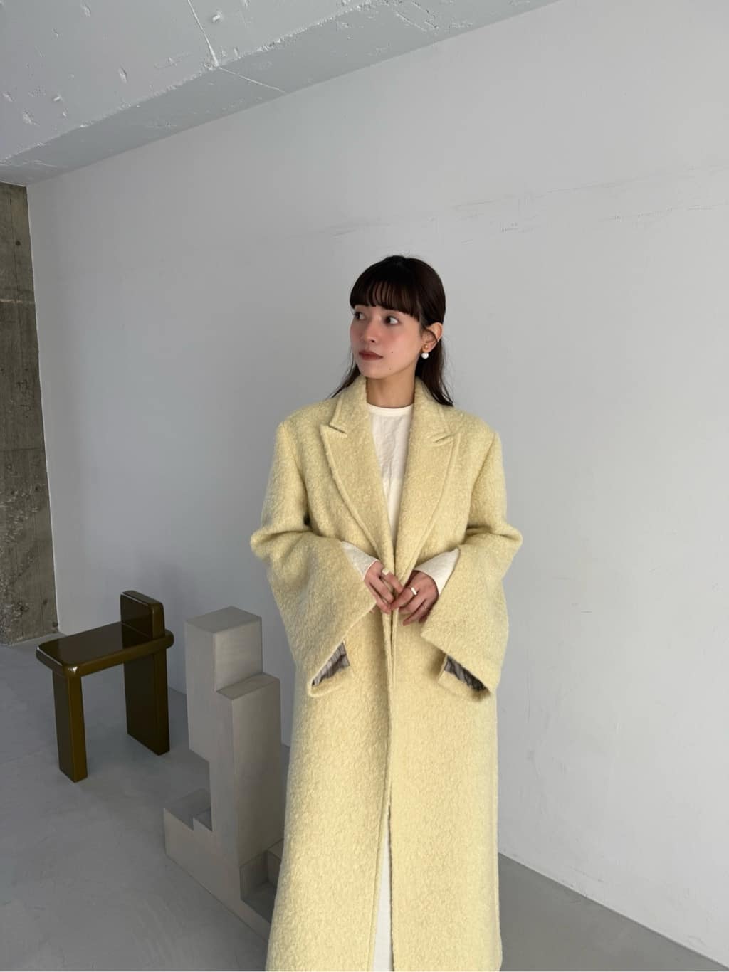 miyu maesakaさんの「CODE A｜M long coat」を使ったコーディネート