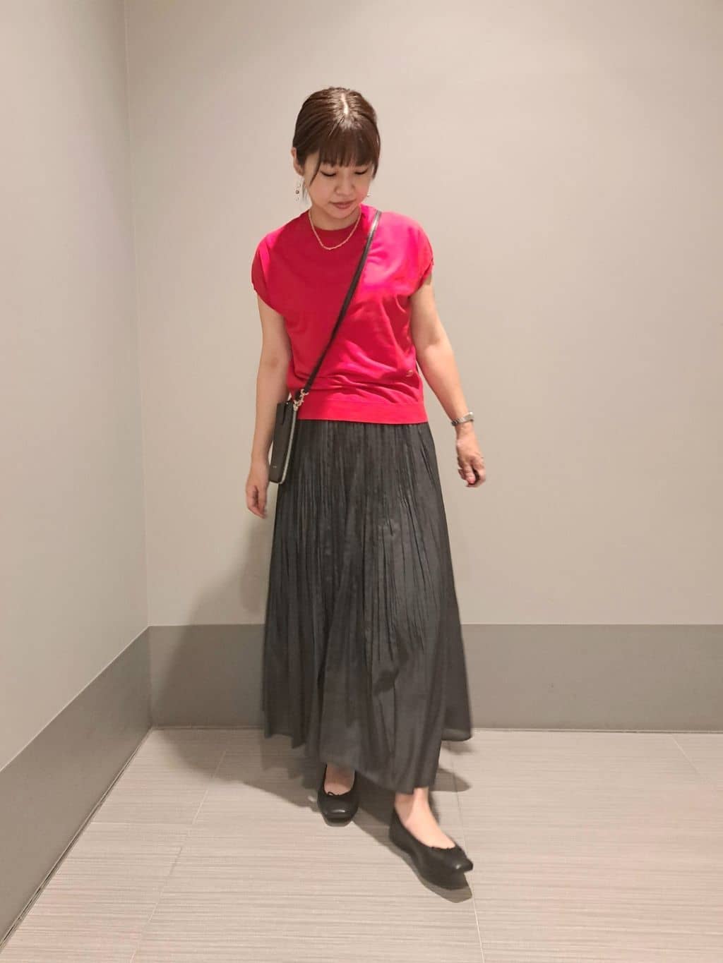 Takahashiさんの「DRESSTERIOR｜◆ソフトレザーバレエシューズ」を使ったコーディネート