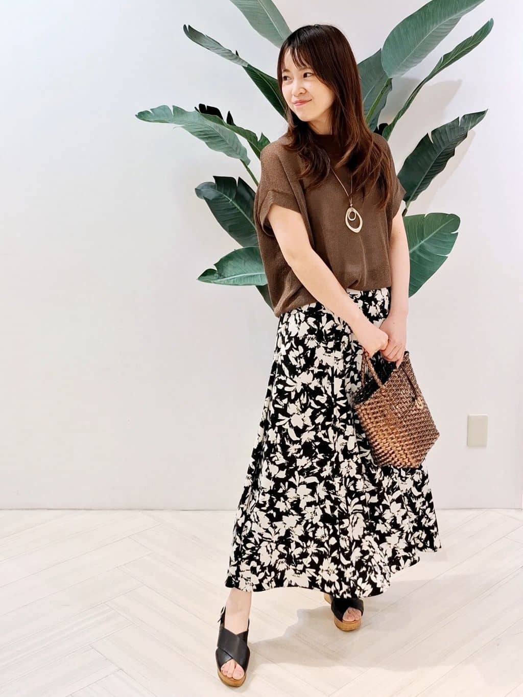 YuKaRiさんの「UNTITLED｜メタリックメッシュトート」を使ったコーディネート