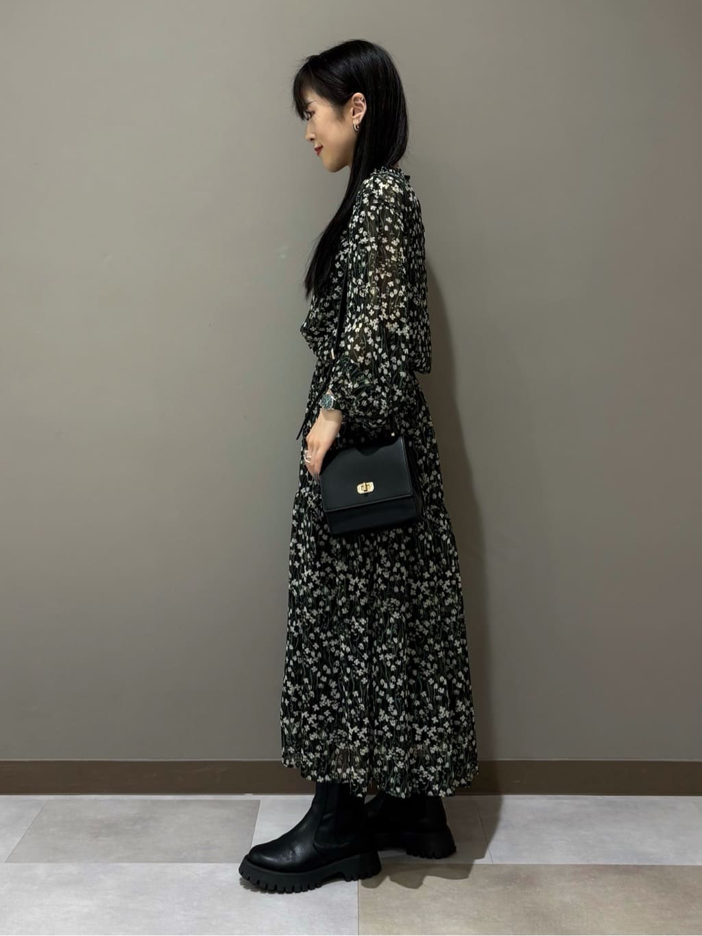 KEIKOさんの「INDIVI｜ミンク調フェイクファージレ」を使ったコーディネート
