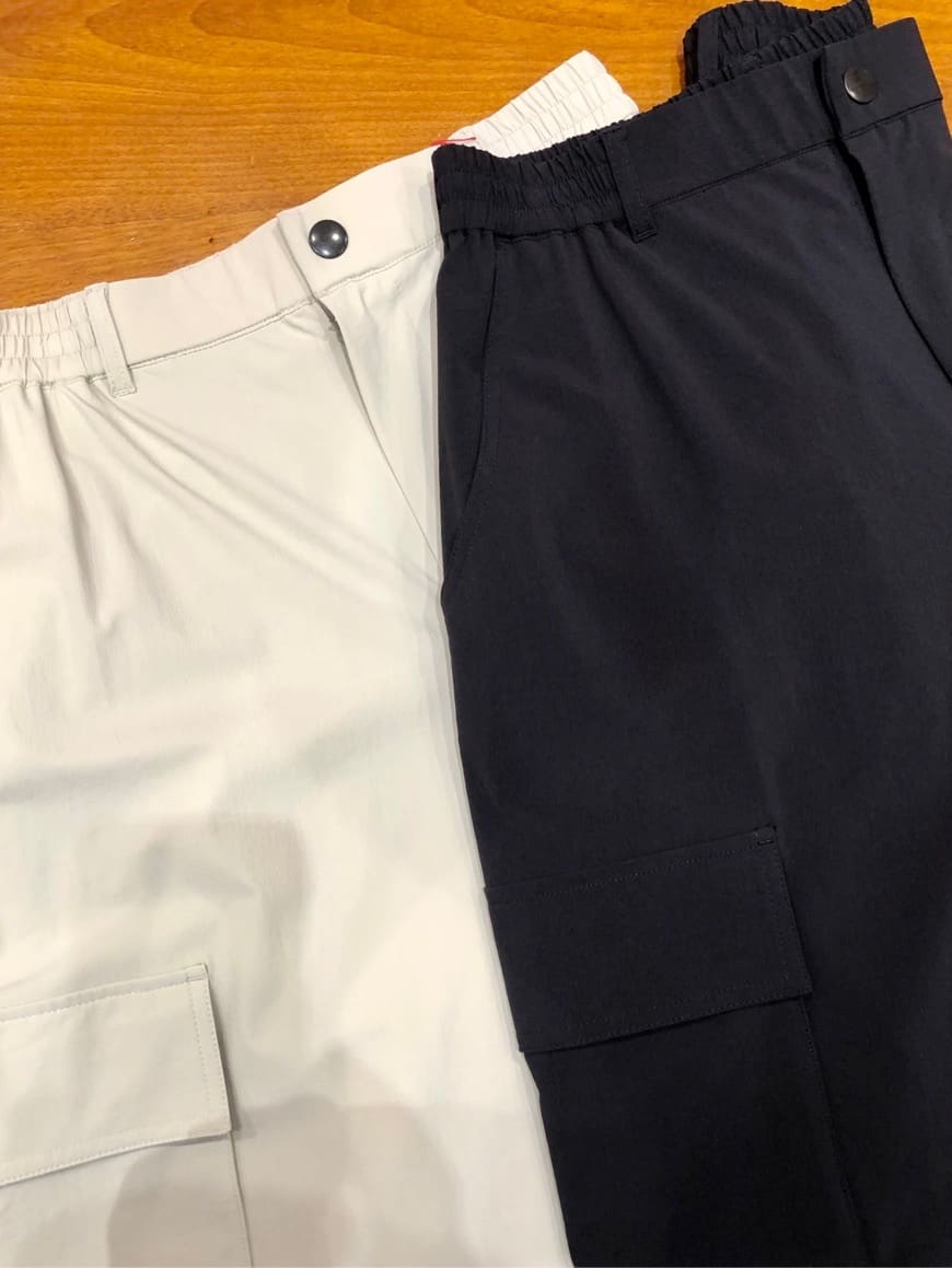 OKJさんの「DRESSTERIOR｜◆オーバーラップサークル ニットポロシャツ」を使ったコーディネート