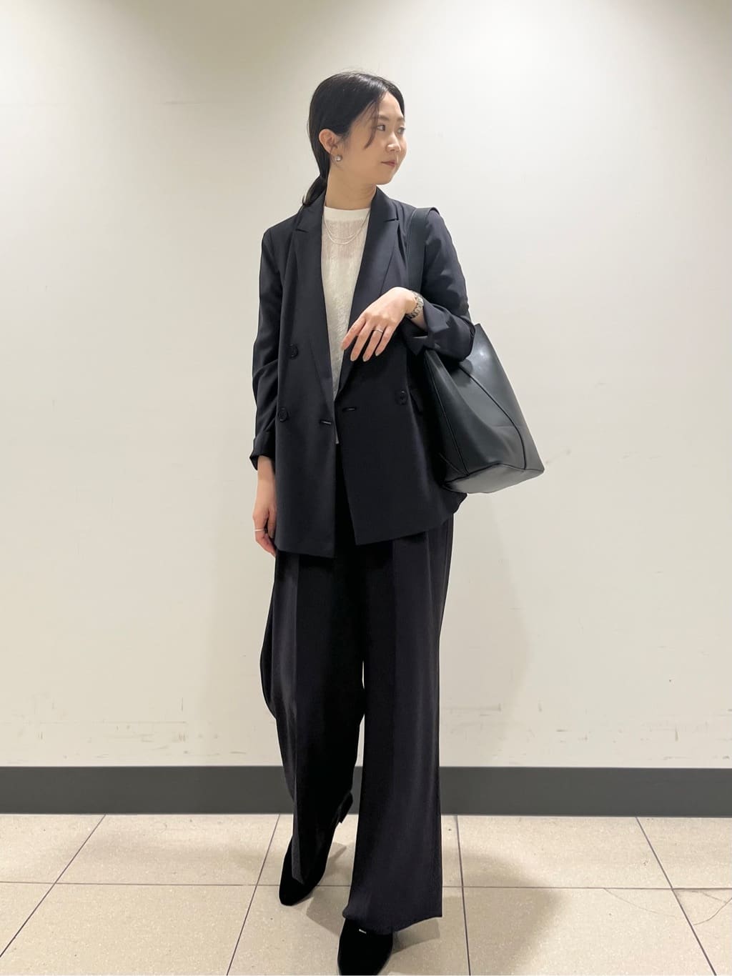 shokoさんの「INDIVI｜ヘアリージャカードトップス」を使ったコーディネート