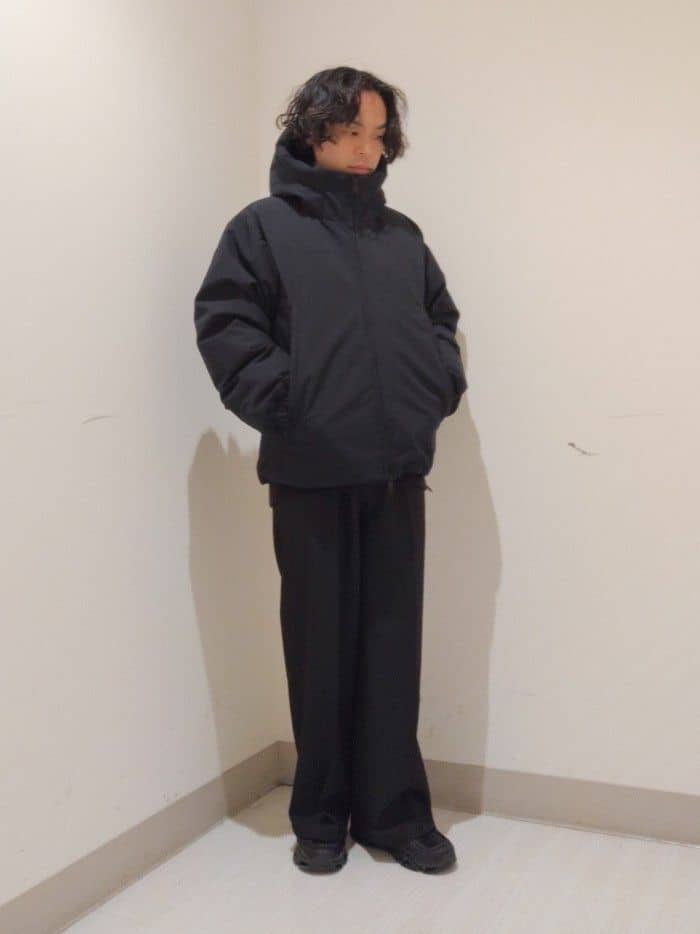 NAKANOさんの「tk.TAKEO KIKUCHI｜【撥水】フーデットインシュレーションブルゾン」を使ったコーディネート