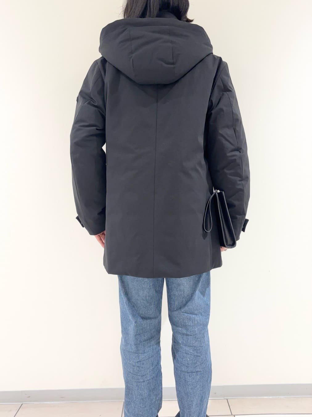 及川さんの「TAKEO KIKUCHI｜【None Of Stress】ストレッチ ダウンブルゾン」を使ったコーディネート