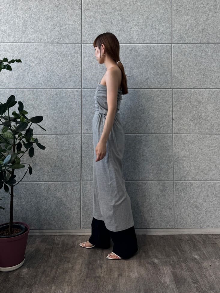 designer yukaさんの「CODE A｜drawstring skirt dress」を使ったコーディネート