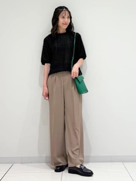 kayoさんの「INDIVI｜ヘアリージャカードトップス」を使ったコーディネート
