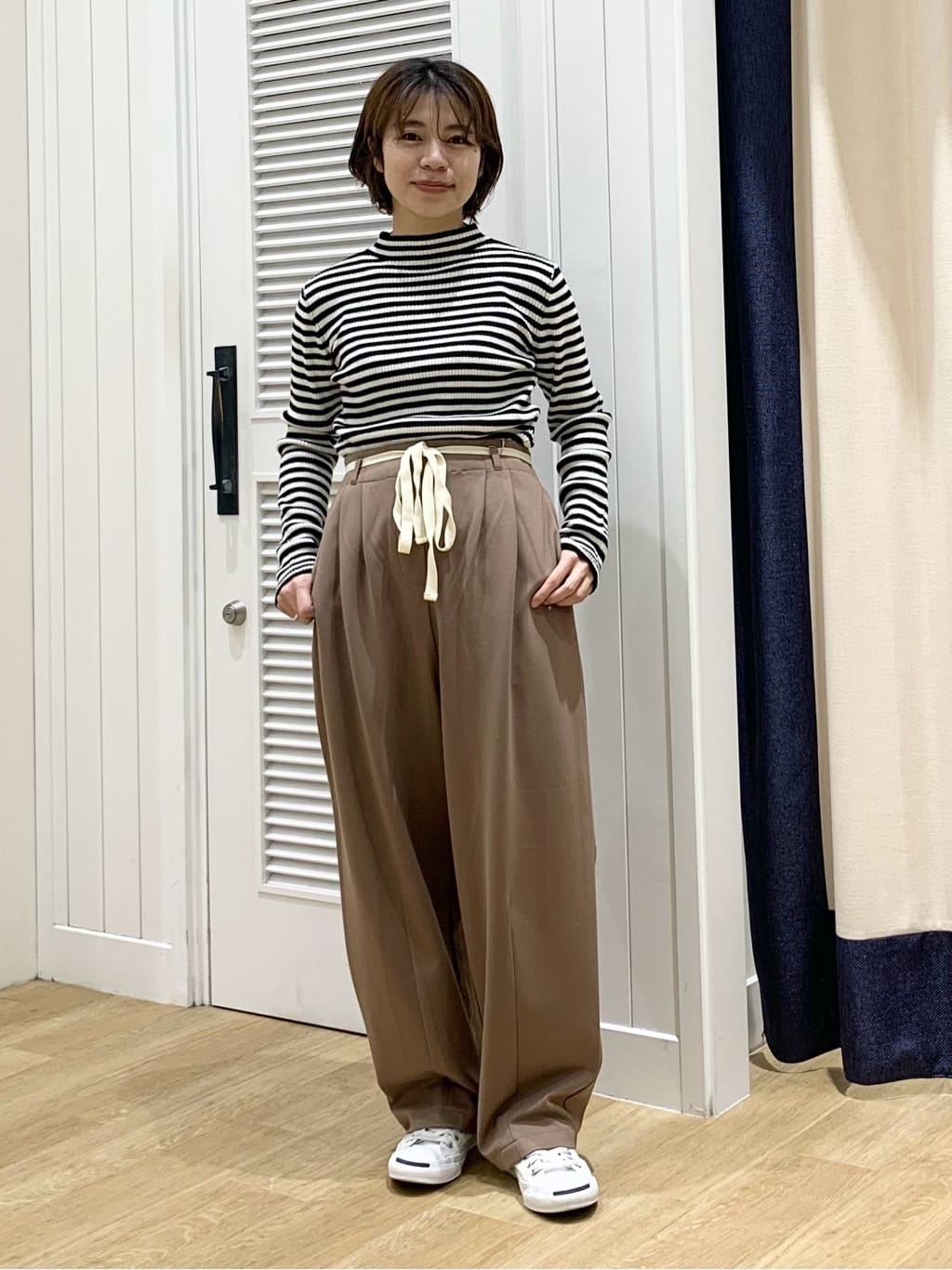 IMARIさんの「Dessin｜【洗える】カーヴィパンツ」を使ったコーディネート
