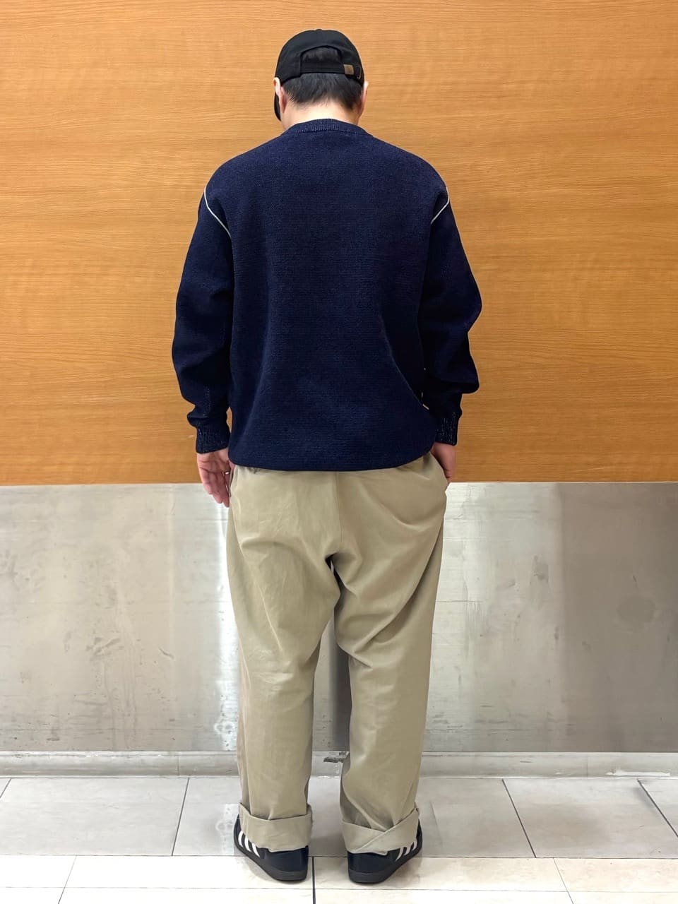 タニさんの「THE SHOP TK｜【大人の上品カジュアルを叶える】ハグするニット 洗濯機OK／6色展開」を使ったコーディネート