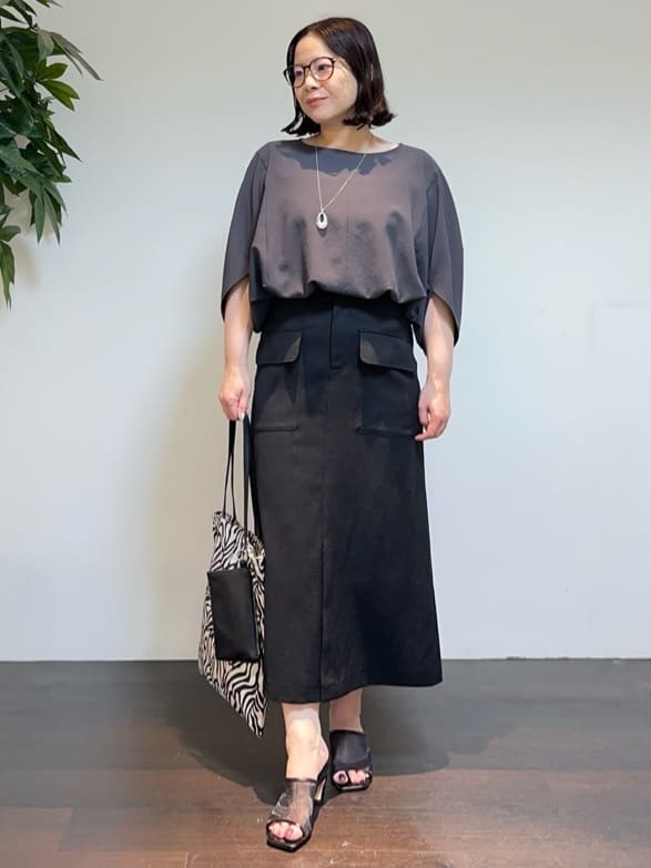 Asamiさんの「UNTITLED｜フープトップネックレス」を使ったコーディネート