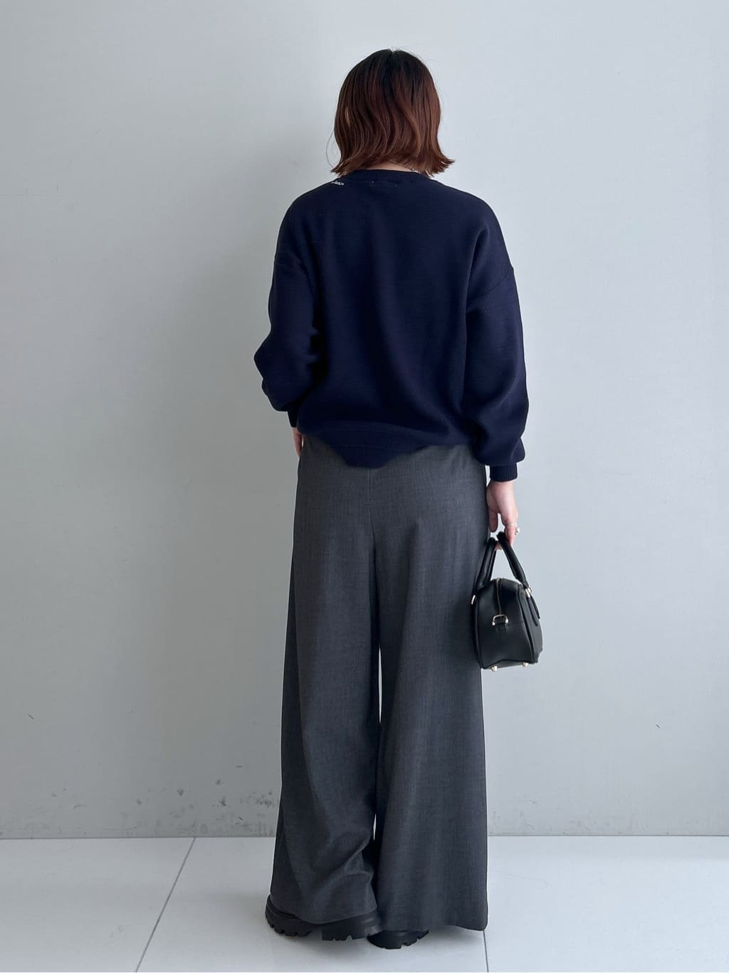 Hirokaさんの「Dessin｜【洗える】刺繍入りジャカードニット」を使ったコーディネート