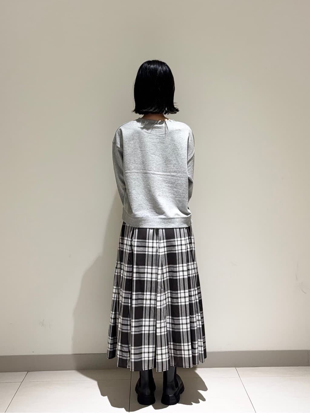 mayuさんの「Dessin｜ボリュームソールサイドゴアブーツ」を使ったコーディネート