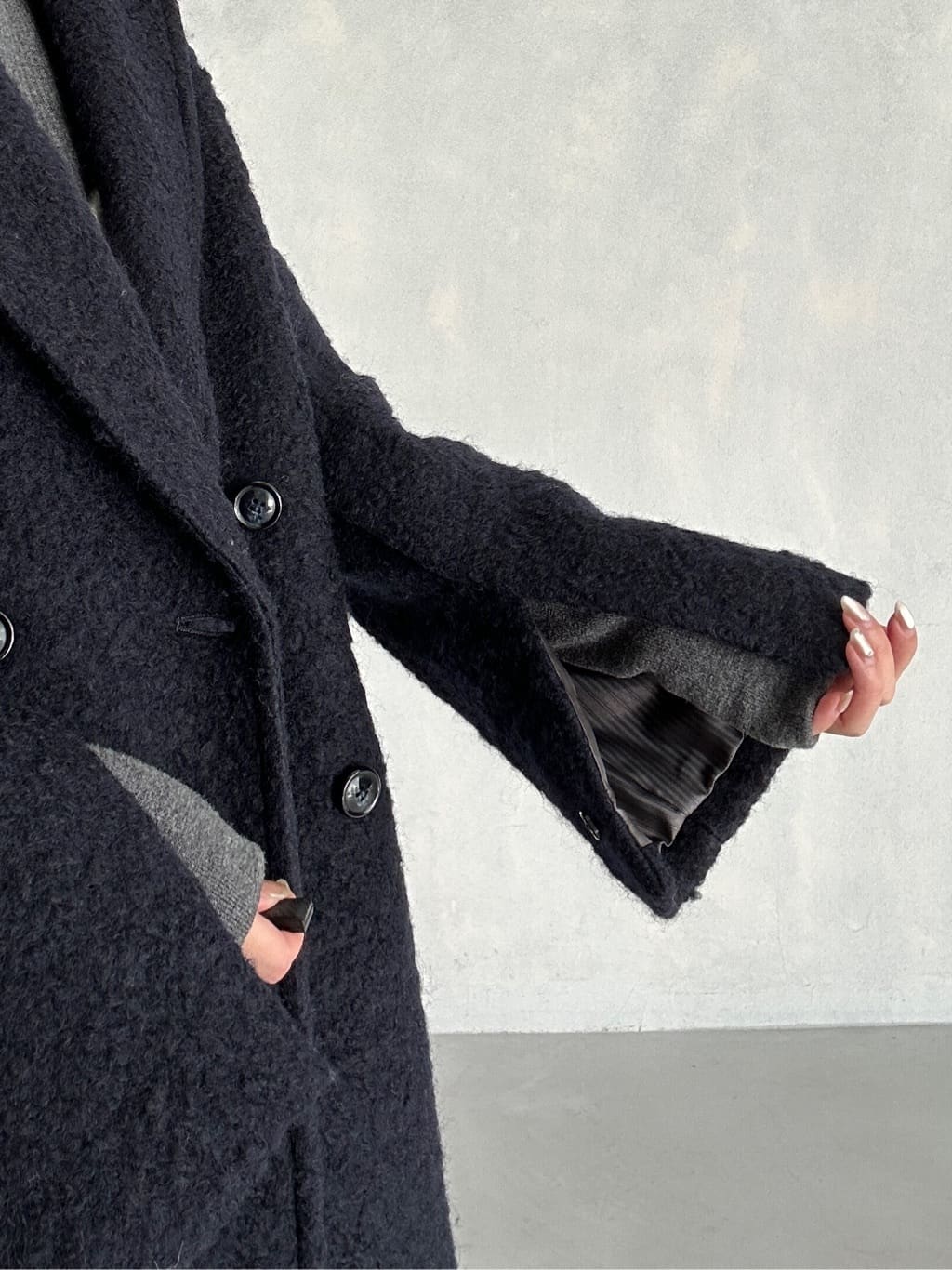 harunaさんの「CODE A｜M long coat」を使ったコーディネート