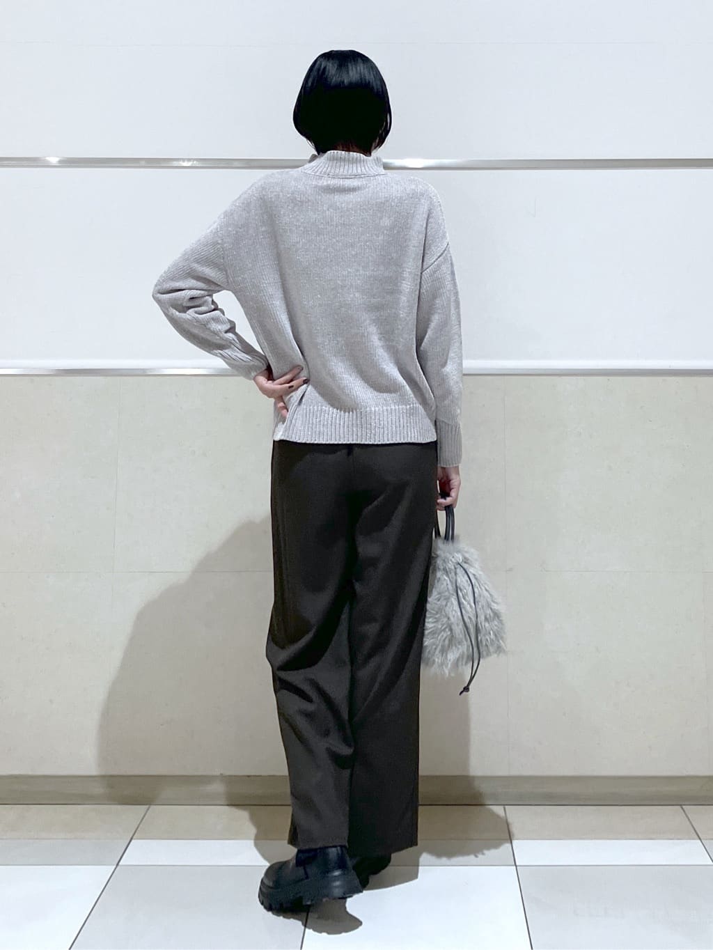 eriko さんの「Dessin｜ダンボールジップブルゾン」を使ったコーディネート