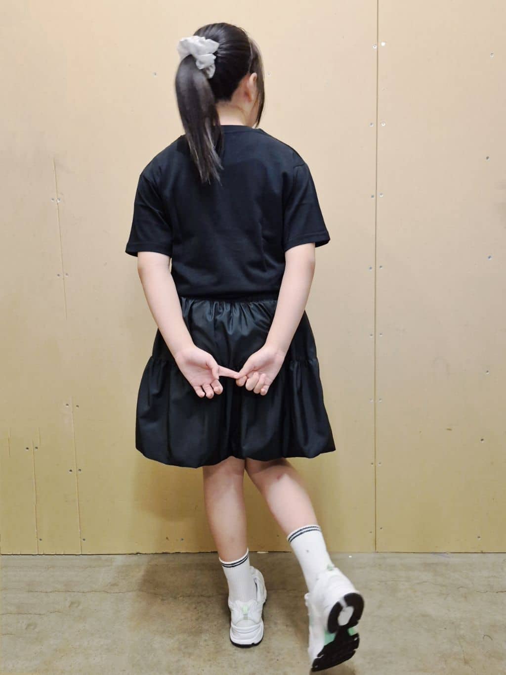 ひさえさんの「THE SHOP TK｜【110－160/6色展開】コットン半袖Tシャツ/洗濯機OK」を使ったコーディネート