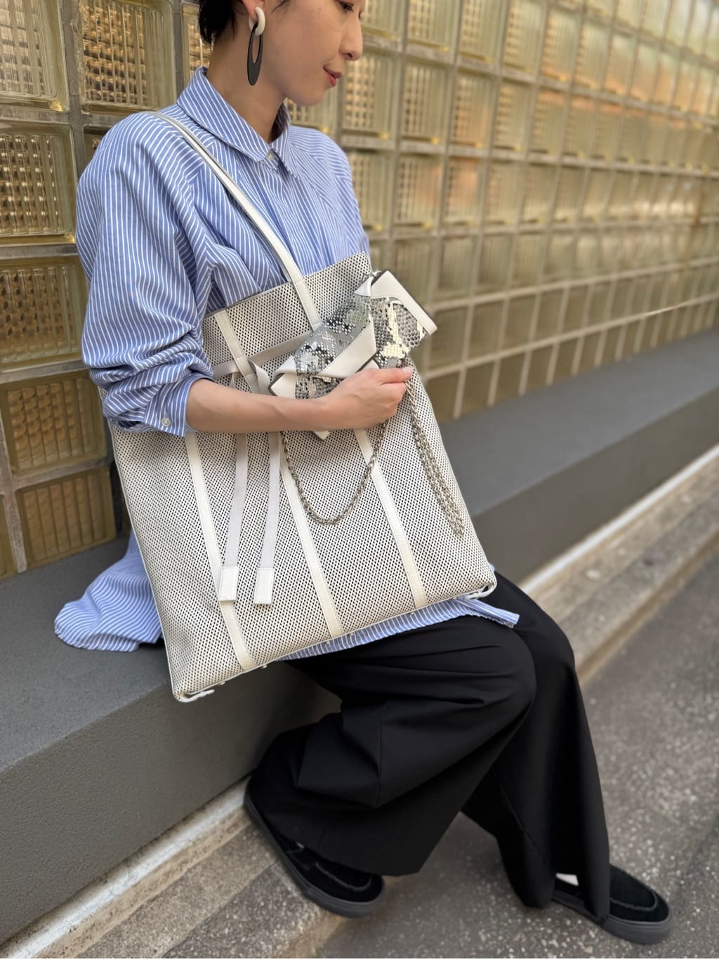Kさんの「HIROKO HAYASHI｜PANIER（パニエ） トートバッグL」を使ったコーディネート